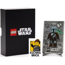 5010325 Metal Card, Star Wars The Mandalorian and Grogu